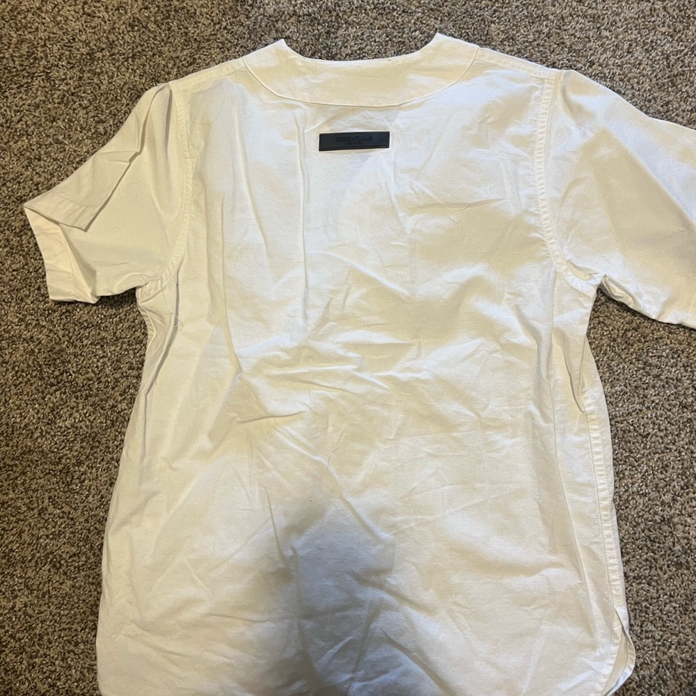 Essentials Crisp White Button Down Shirt - image 3